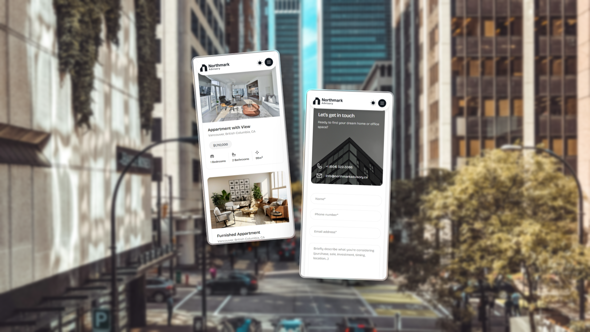 Mobile Responsive Website Design Mockup